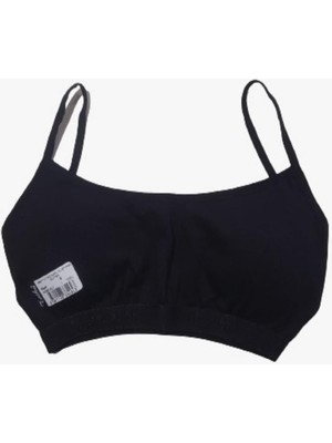 Tutku Genç Kız Çorap Ip Askılı Kaplı Alıştırma Sutyeni-Siyah-M