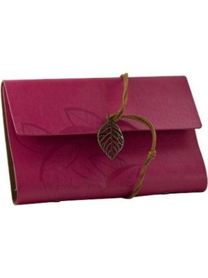 Cüzdan Görünümlü Ayraçlı Günlük - Not Defteri