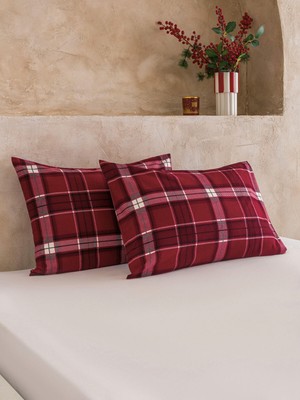 Lc Waikiki Yeni Sezon Ekose Desenli Yastık Kılıfı 2'li 50X70 cm