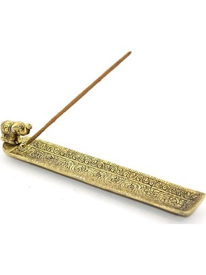 PremiumPort Şık Metal Kayık Tasarımlı Tütsülük, Dekoratif ve Estetik Görünüm