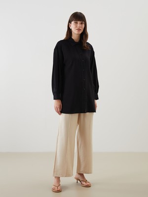 Lc Waikiki Yeni Sezon Beli Lastikli Geniş Paça Kadın Pantolon