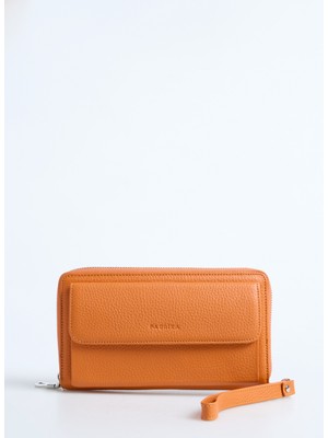 Fabrika Frk 530 Flt Deri Hardl Hardal Erkek Deri  Cüzdan