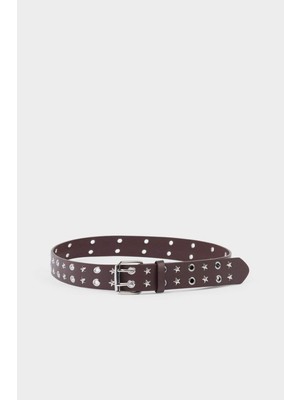 DeFacto Kadın Dikdörtgen Toka Suni Deri Günlük Kemer G7888AXNS