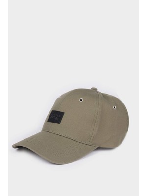 DeFacto Erkek Etiket Baskılı Pamuklu Cap Şapka G0816AX26SM