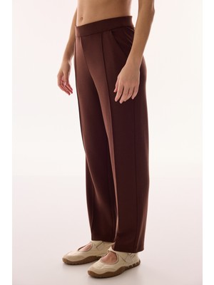 Penti Kahverengi Regular Clean Modal Pantolon