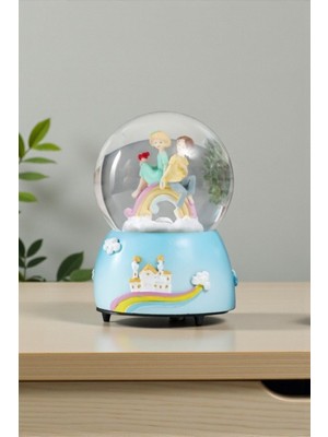 PremiumPort Işıklı ve Müzikli Romantik Kar Küresi, Sevgilinize Unutulmaz Hediye