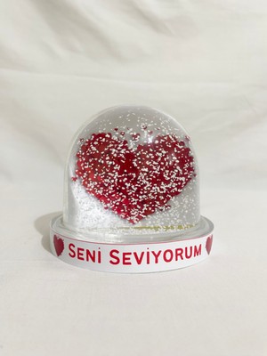PremiumPort Özel Tasarım Kar Küresi, Sevgililer Günü Için En Güzel Hediye