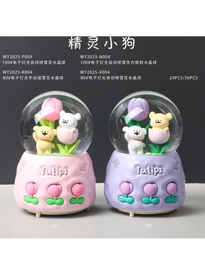 PremiumPort Işıklı ve Müzikli Orta Boy Kar Küresi, Şık ve Sıcacık Hava Katıyor