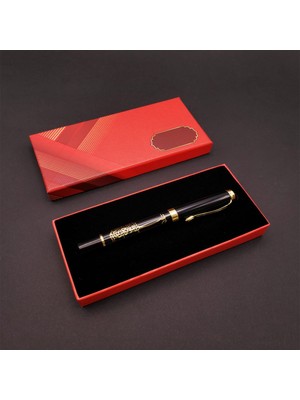 PremiumPort Şık Kırmızı Besmele Kalem Kutulu, Kaliteli ve Kullanışlı Yazım Aracı