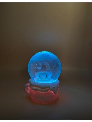 PremiumPort Sevimli ve Eğlenceli Minik Kar Küresi Dekorasyon Ürünü