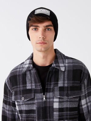 Lc Waikiki Yeni Sezon Etiket Baskılı Erkek Triko Bere