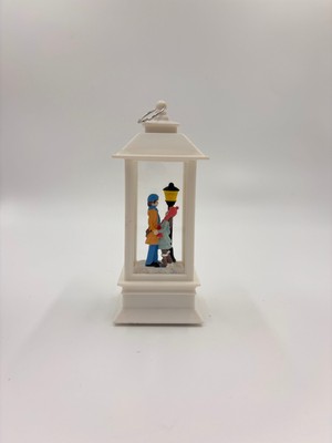 PremiumPort Aydınlatıcı Sokak Lambası ve Kar Küresi, Şık Dekorasyon Parçası