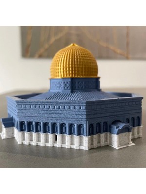 3D Baskı Kubbetüs Sahra Tasarımlı Dekoratif Biblo