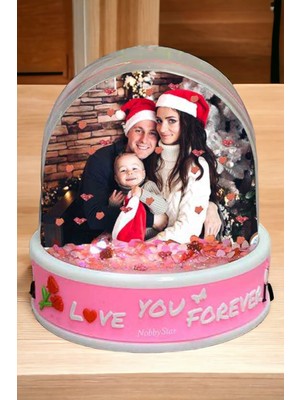 PremiumPort Müzikli Love Fotoğraflı Kar Küresi, Hediye Seçenekleri