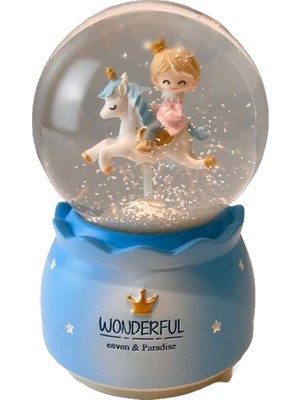 PremiumPort Parlak Kar Küresi 2025 Yılbaşı ve Yeni Yıl Hediye Seçeneği