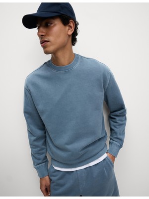 Marks & Spencer Saf Pamuklu Sweatshirt