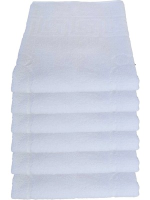 Mira Home 6 Lı Ayak Izli Banyo Paspas Pamuklu Ayak Havlusu 50X70 cm