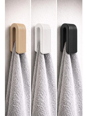 Rumon Modern Havlu Tutucu Askı 3'lü Set