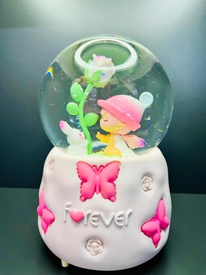 PremiumPort Işıklı ve Müzikli Kar Küresi, Yılbaşı Hediye, Sevgiliye Özel