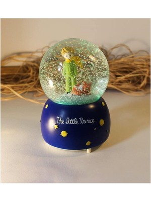 PremiumPort Işıklı ve Müzikli Küçük Prens Kar Küresi, Sıcacık Hediye Alternatifi