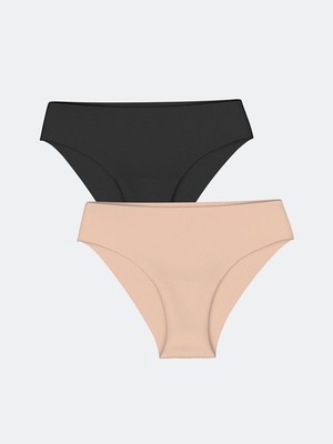 Lc Waikiki Yeni Sezon Düz Brazilian Külot 2'li