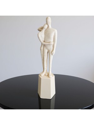 Geray Design Çizgili Sarılan Sevgili Çiftler Hediyelik Ürünler Sevgili Çift Ürünleri