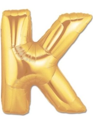 Altın Sarısı Folyo Harf Balon