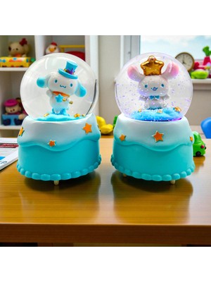 PremiumPort Büyük Boy Işıklı Sesli Kar Küresi, Sıcak ve Keyifli Hediye Seçeneği