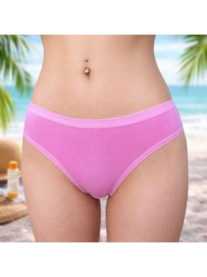 HK Underwear Kadın Külot 6 Lı Paket Pembe-Kırmızı