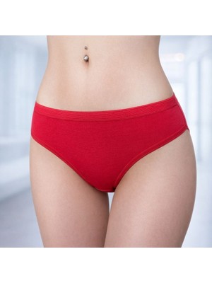 HK Underwear Kadın Külot 6 Lı Paket Pembe-Kırmızı