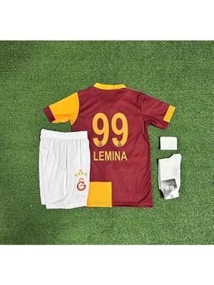 Gâlatâsarâ.y 2025/26 5 Yıldızlı Iç Saha Parçalı L.emina Çocuk Forması 4lü Set