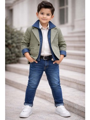 Gültekin Bebe Yavrucak Mevsimlik Ceketli 4 Lü Takım 5-8 YAŞ-5812736 - Yeşil