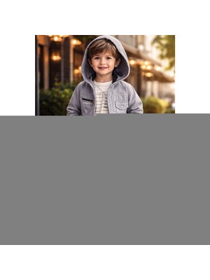 Gültekin Bebe Yavrucak Çizgili Gömlekli Takım 5-8 Yaş -2801736 - Gri