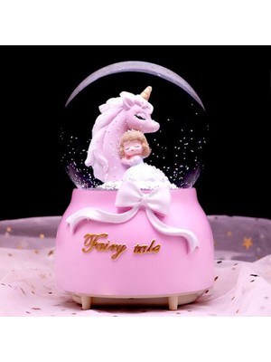 PremiumPort Işıklı ve Müzikli Püskürtmeli Kar Küresi, Büyük Boy, Eğlence ve Dekorasyon