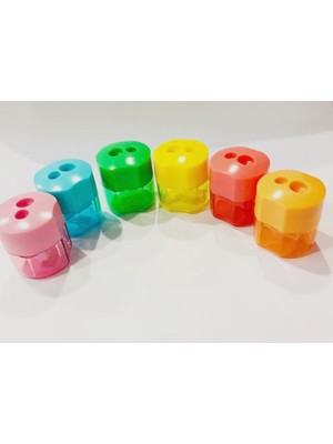 Mikro Köşeli Kalemtraş MK-1010 - 2 Adet