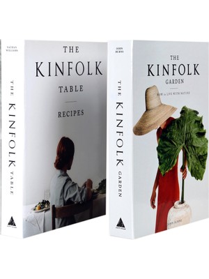 2'li Kinflok Garden/table Dekoratif Kitap Kutu