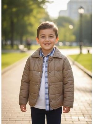 Gültekin Bebe Yavrucak Erkek Montlu 4 Lü Takım 1-4 YAŞ-3826718 - Açık Kahve