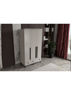 Doressa Arona 3 Kapılı Gardırop