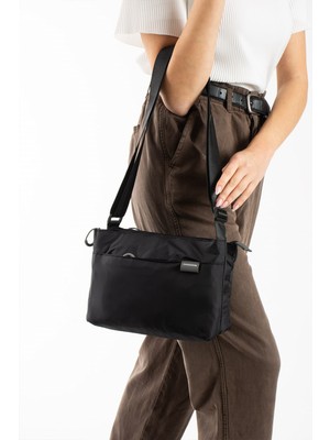 Rky Serenity Sanmorris 5 Bölmeli Su Dayanıklı Paraşüt Kumaş Çapraz Askılı Omuz Çantası