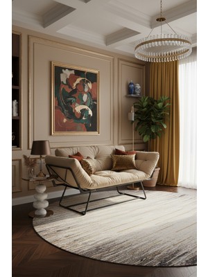 AVYNA Vionelle Premium Katlanır Yataklı Ikili Kanepe Krem – Mekanizmalı Modern Çekyat, Babyface Kumaş