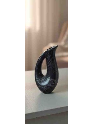 Baykuşlife Concept Dekoratif Testi Görünümlü Vazo