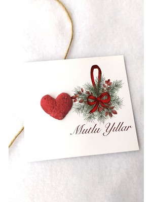 PremiumPort Yılbaşı Sevgi Tohumu, Tohumlu Kart, Doğal ve Şık Hediye Seti