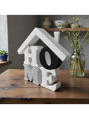 Modern Çatılı Ev - Mükemmel Ev Dekorasyonu Için Obje (3d Yüksek Kalite) 20CM x 17CM