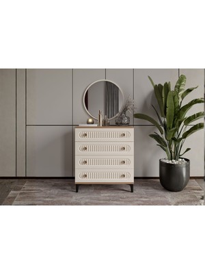 Doressa Cast Walnut Şifonyer