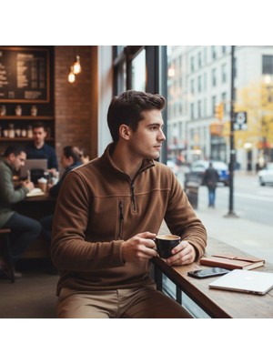 Eren Style %100 Cotton Pamuklu Kışlık Oduncu Polar (Kadın- Erkek)