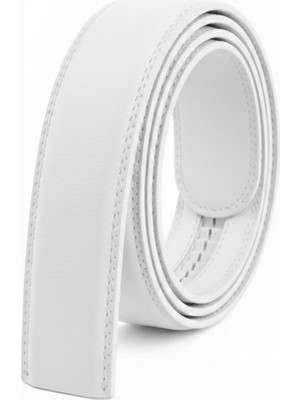 Kemer Dünyası Otomatik Deliksiz Kemerler Için Tokasız Erkek Kemer (Sadece Kemer)