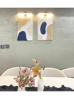 Linetta Studio Dekoratif El Yapımı Tablo