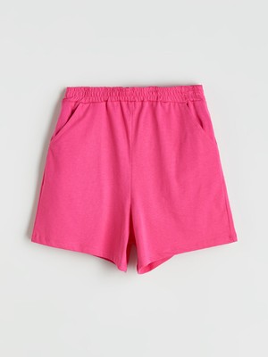 Lc Waikiki Yeni Sezon Beli Lastikli Kız Çocuk Şort