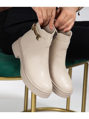 Pln Shoes Kadın Bot Soğuğa Dayanıklı Kaymaz Kauçuk Taban  Kışlık Bot