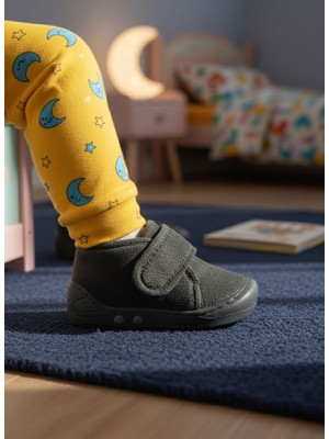 Foopi Mufi Unisex Işıklı Çocuk Ev ve Kreş Ayakkabısı